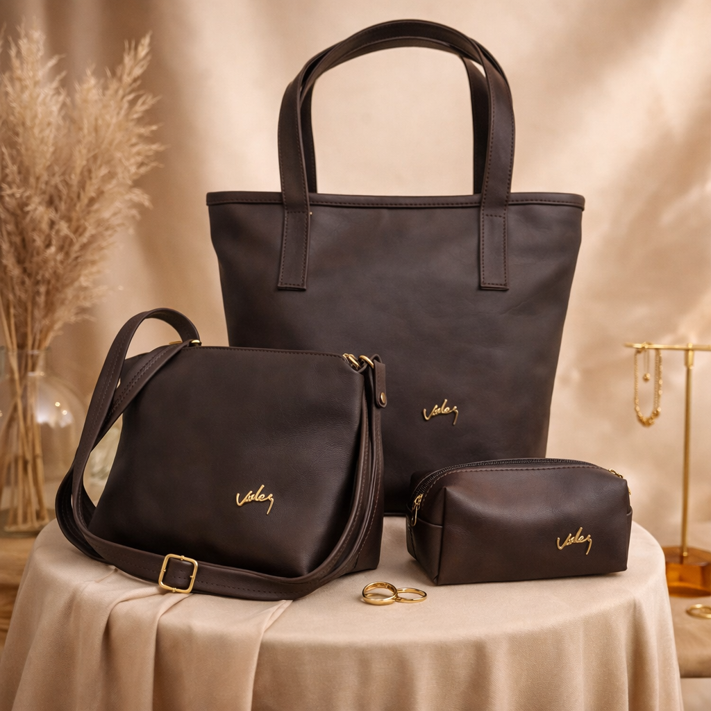 Trío de bolsos Vélez - ¡Promoción del mes de la mujer! 🎁